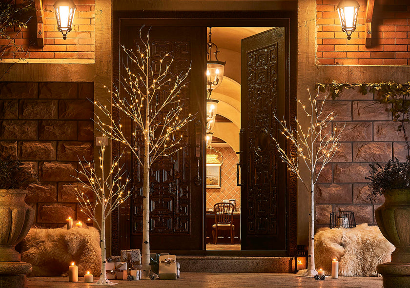 LED Birch Tree with Lights 4FT Wholesale Custom