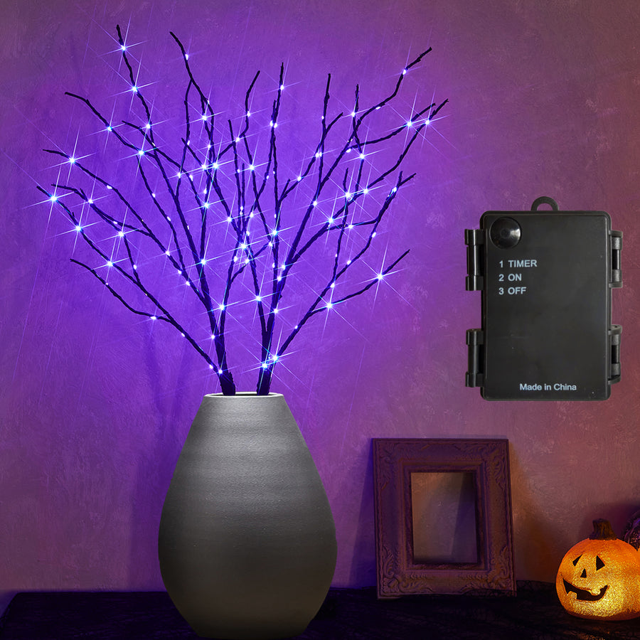 Halloween Lighted Branches with Timer 35IN