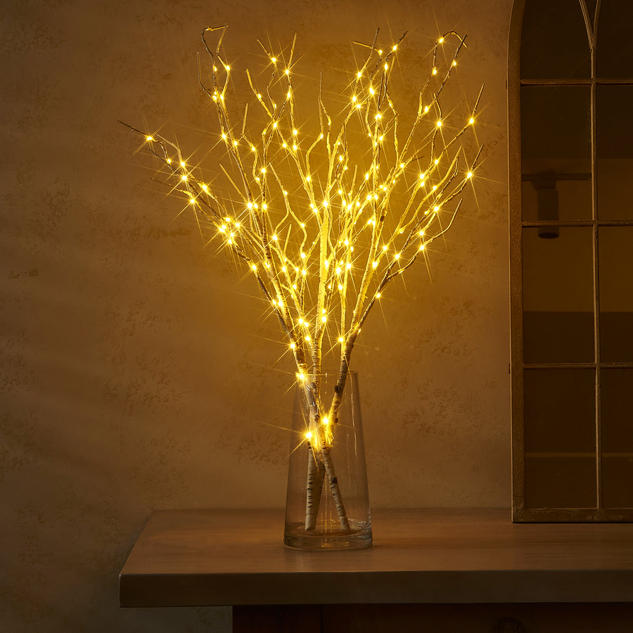 Transform Your Space With The Magic Of LED Willow Branch Floral Lights For Every Special Holiday Celebration And Garden Party This Festive Season