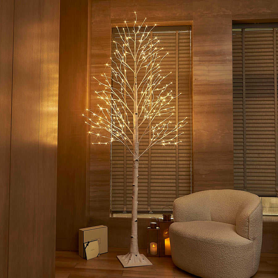 LED Birch Tree with Lights 8FT Wholesale Custom