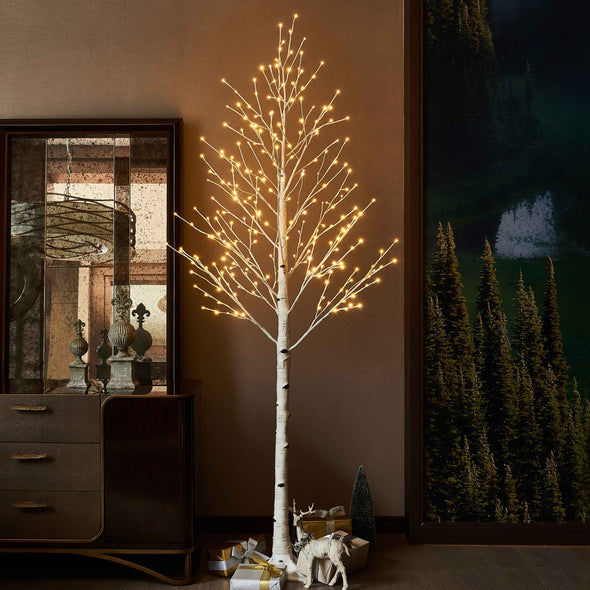 LED Birch Tree with Lights 8FT Wholesale Custom