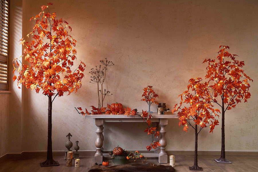 Lighted Maple Tabletop Tree for Fall Decor Wholesale Custom
