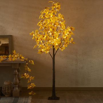 Pre Lit Maple Tree 6FT for Fall Decor Wholesale Custom