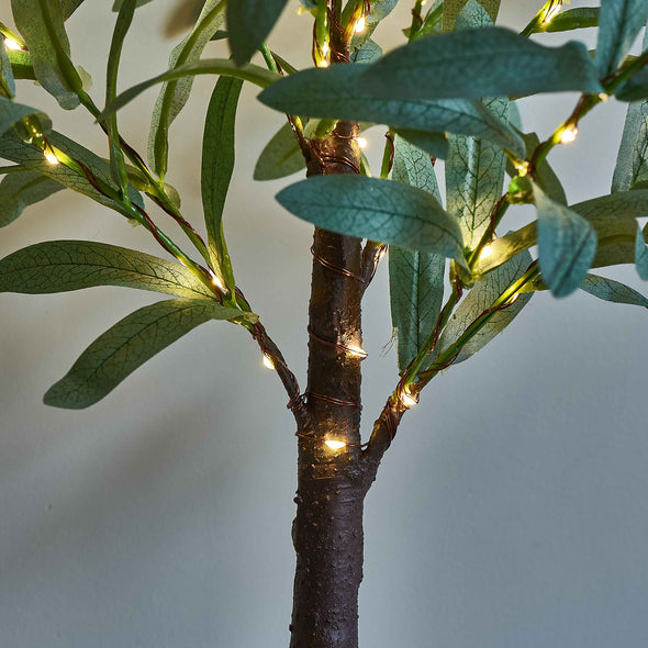 Lighted Olive Tabletop Tree for Home Decoration Wholesale Custom