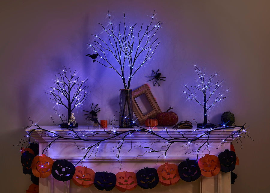 Halloween Lighted Branches with Timer 35IN
