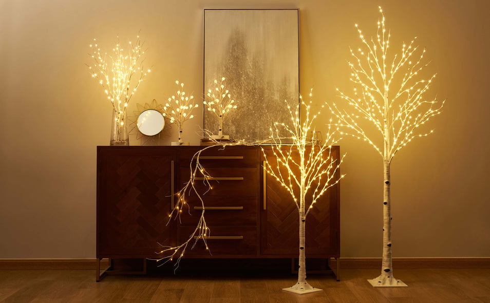 Birch Tree with Lights Wholesale Custom