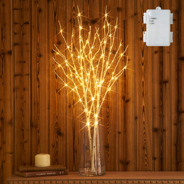 Lighted Birch Tree Branches Battery Operated Wholesale Custom