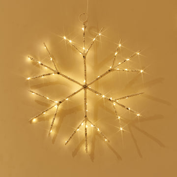 Birch Snowflake Lights Wholesale Custom