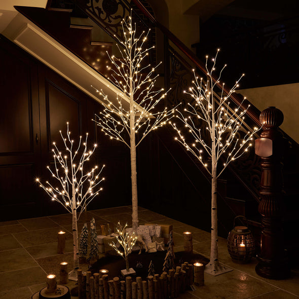 LED Birch Tree with Lights 8FT Wholesale Custom