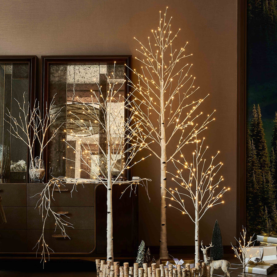 LED Birch Tree with Lights 8FT Wholesale Custom