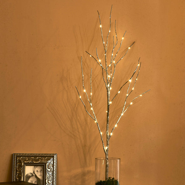 LED Silver Twig Lights Wholesale Custom