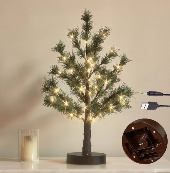 Christmas Pine Tree Lights Battery Operated or USB Plug Wholesale Custom